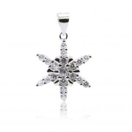 925 Silver Cubic Zirconia Pendant