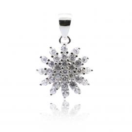 925 Silver Cubic Zirconia Pendant