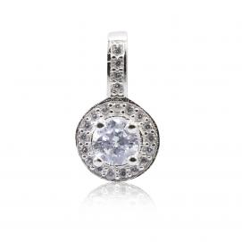 925 Silver Cubic Zirconia Pendant