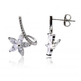 925 Silver Cubic Zirconia Earrings