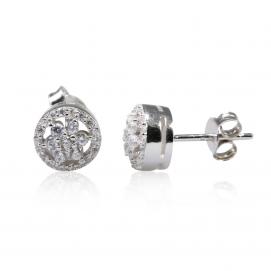 925 Silver Cubic Zirconia Earrings