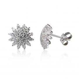 925 Silver Cubic Zirconia Earrings