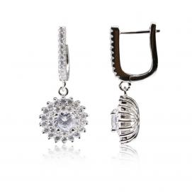 925 Silver Cubic Zirconia Earrings