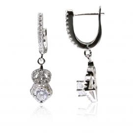 925 Silver Cubic Zirconia Earrings