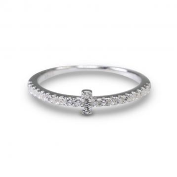 925 Silver Cubic Zirconia Ring