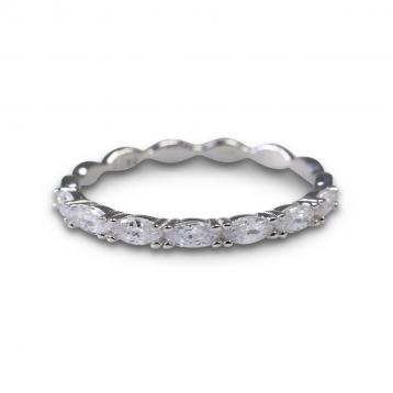 925 Silver Cubic Zirconia Ring