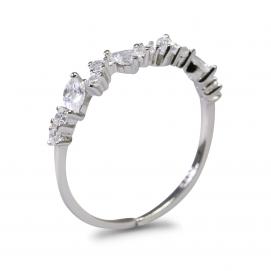 925 Silver Cubic Zirconia Ring