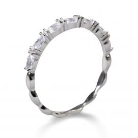 925 Silver Cubic Zirconia Ring