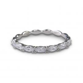 925 Silver Cubic Zirconia Ring
