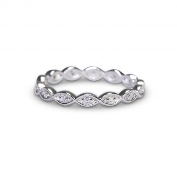 925 Silver Cubic Zirconia Ring