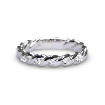 925 Silver Cubic Zirconia Ring