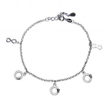 925 Silver Cubic Zirconia Bracelet