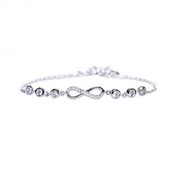 925 Silver Cubic Zirconia Bracelet