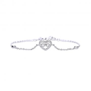 925 Silver Cubic Zirconia Bracelet