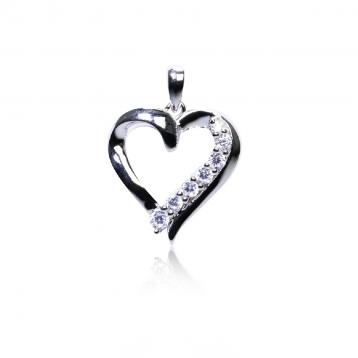 925 Silver Cubic Zirconia Pendant