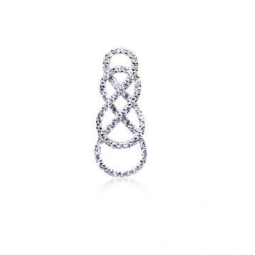 925 Silver Cubic Zirconia Pendant