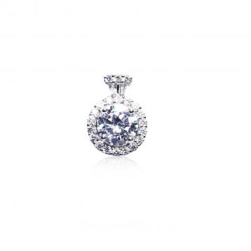 925 Silver Cubic Zirconia Pendant