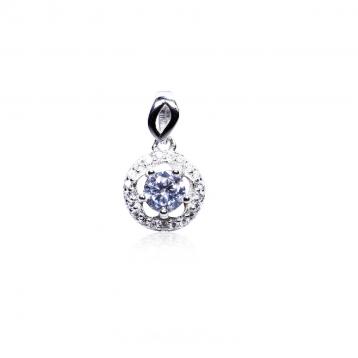 925 Silver Cubic Zirconia Pendant