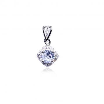 925 Silver Cubic Zirconia Pendant