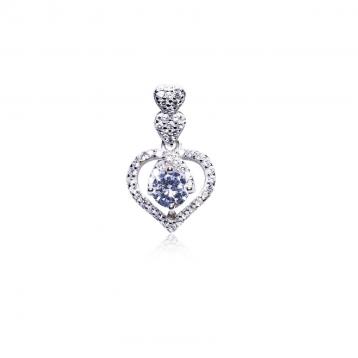 925 Silver Cubic Zirconia Pendant