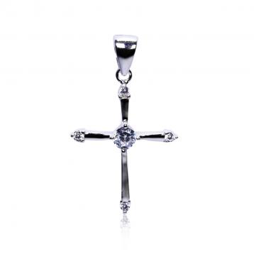 925 Silver Cubic Zirconia Pendant