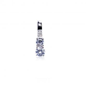 925 Silver Cubic Zirconia Pendant