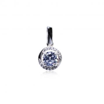 925 Silver Cubic Zirconia Pendant