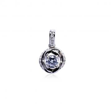 925 Silver Cubic Zirconia Pendant