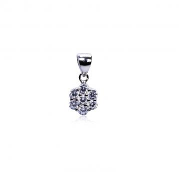 925 Silver Cubic Zirconia Pendant