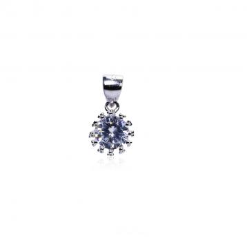 925 Silver Cubic Zirconia Pendant