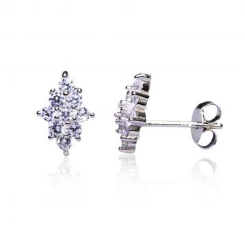 925 Silver Cubic Zirconia Earrings