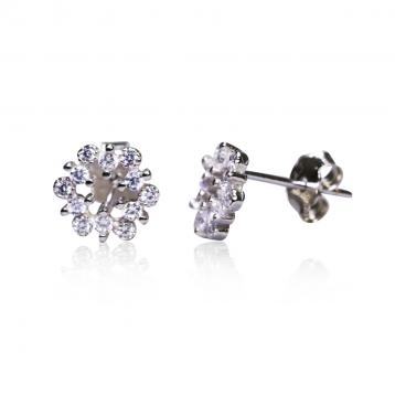 925 Silver Cubic Zirconia Earrings