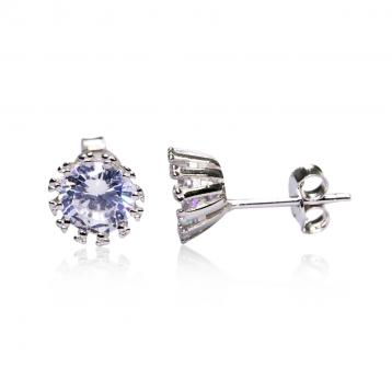 925 Silver Cubic Zirconia Earrings