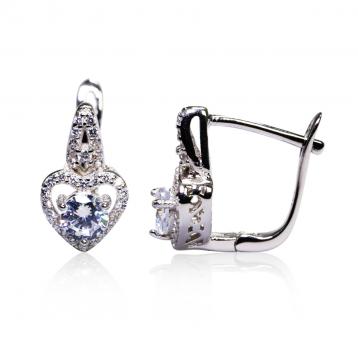 925 Silver Cubic Zirconia Earrings