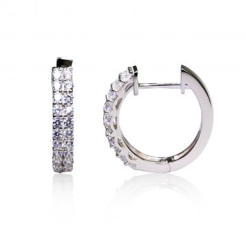925 Silver Cubic Zirconia Earrings