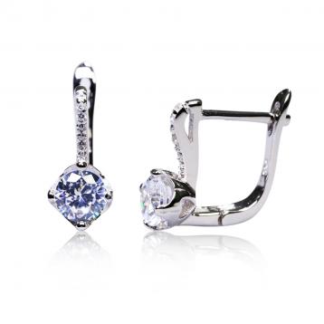 925 Silver Cubic Zirconia Earrings