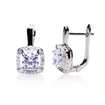 925 Silver Cubic Zirconia Earrings