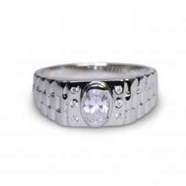 925 Silver Cubic Zirconia Ring