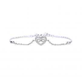 925 Silver Cubic Zirconia Bracelet