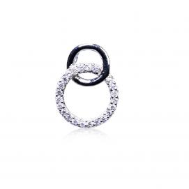 925 Silver Cubic Zirconia Pendant