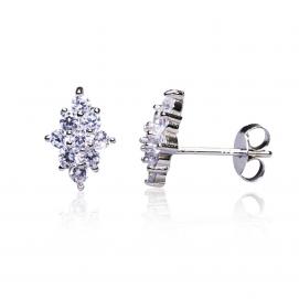 925 Silver Cubic Zirconia Earrings