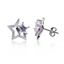 925 Silver Cubic Zirconia Earrings