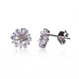 925 Silver Cubic Zirconia Earrings