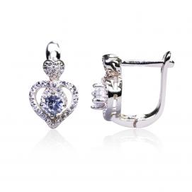 925 Silver Cubic Zirconia Earrings
