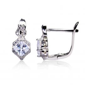 925 Silver Cubic Zirconia Earrings