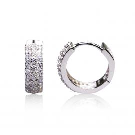 925 Silver Cubic Zirconia Earrings