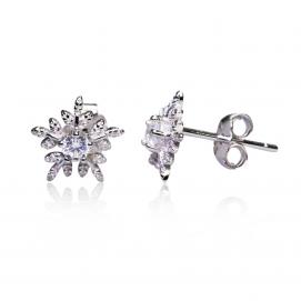 925 Silver Cubic Zirconia Earrings