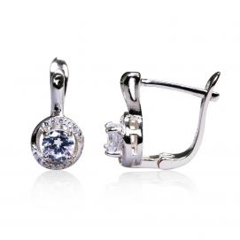 925 Silver Cubic Zirconia Earrings