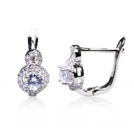 925 Silver Cubic Zirconia Earrings