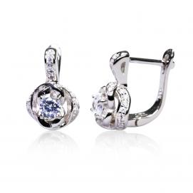 925 Silver Cubic Zirconia Earrings